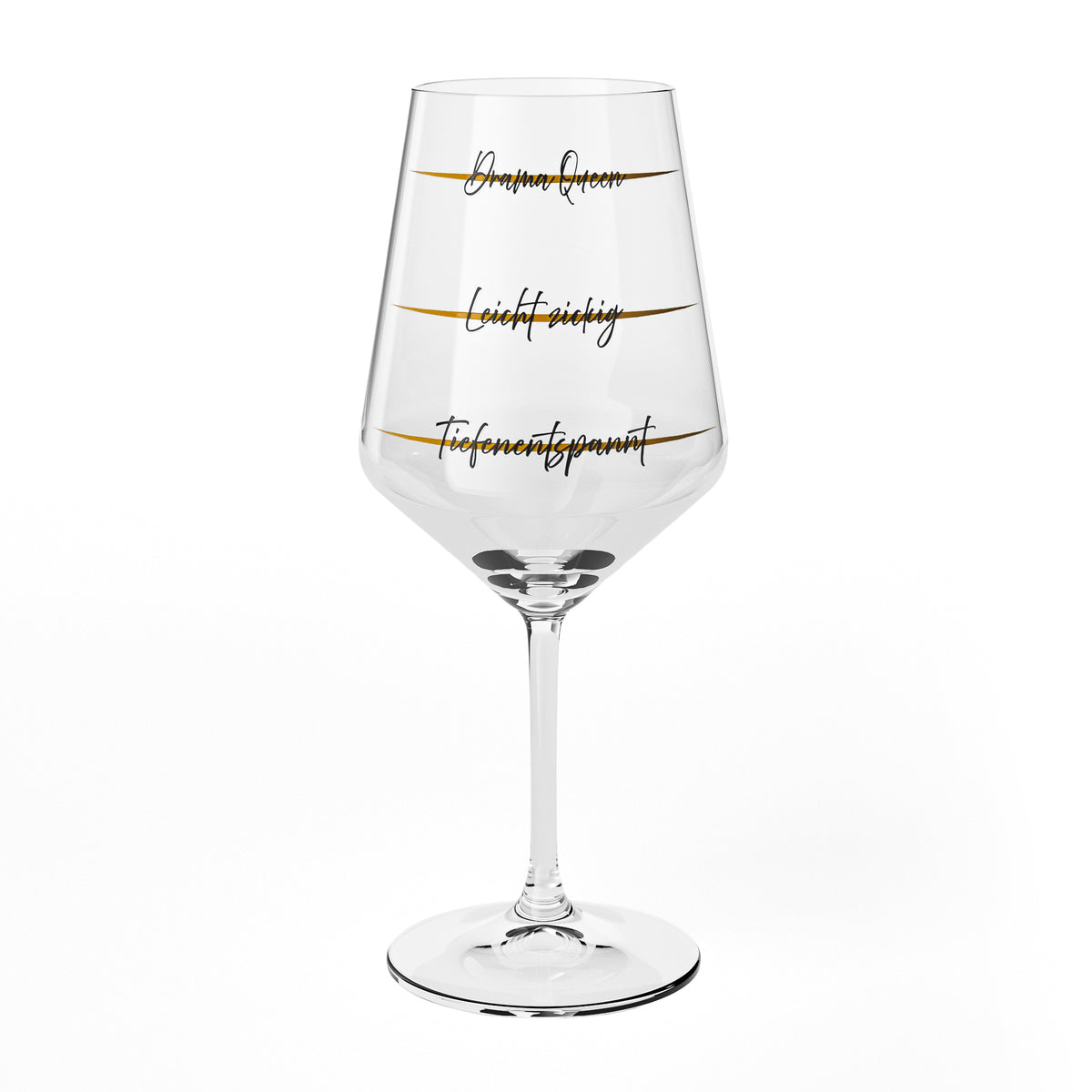 Sipply Wine Glass with "Drama Queen" Saying, 0.5 L – View 2