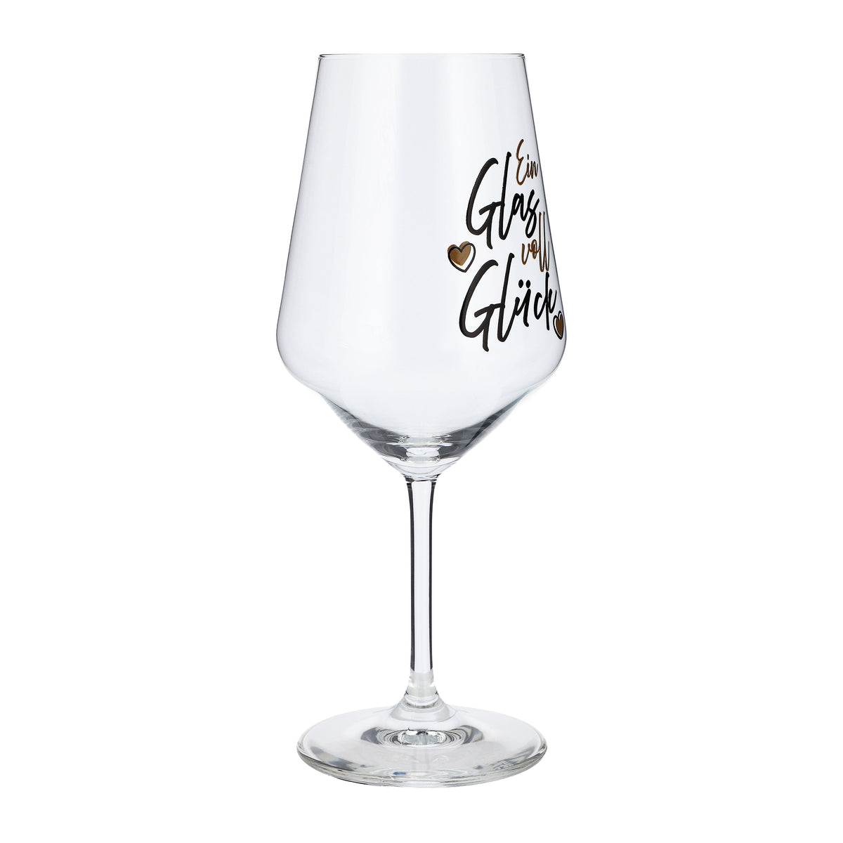 Sipply Wine Glass with Saying "A Glass Full of Happiness" 0.5 L – View 6