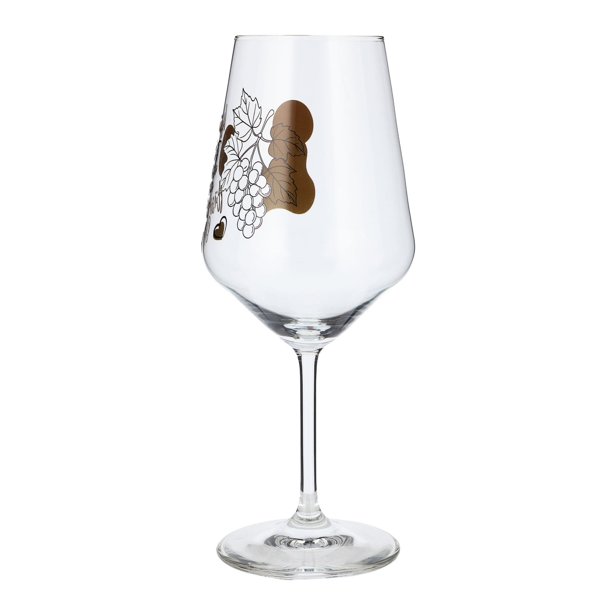 Sipply Wine Glass with "Liquid Fruit" Saying, 0.5 L – View 7