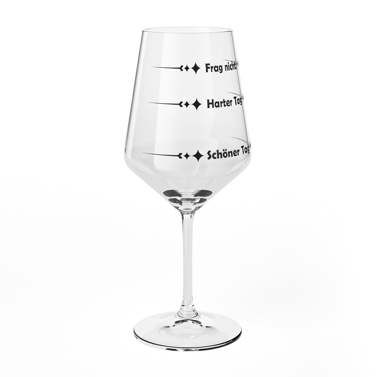 Sipply Wine Glass with Saying "Don't Ask" – "Tough Day, Beautiful Day" V1, 0.5 L – View 6