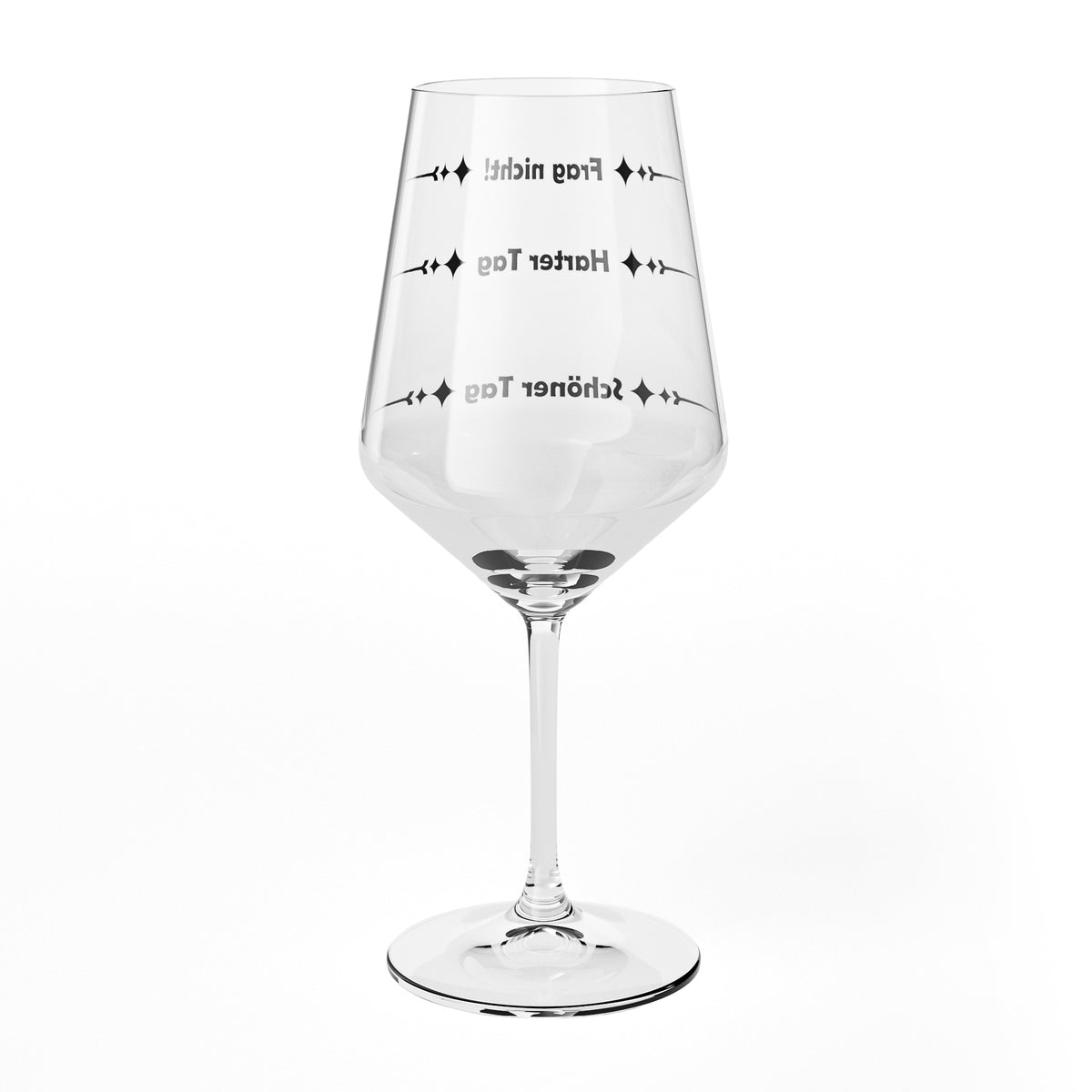 Sipply Wine Glass with Saying "Don't Ask" – "Tough Day, Beautiful Day" V1, 0.5 L – View 8