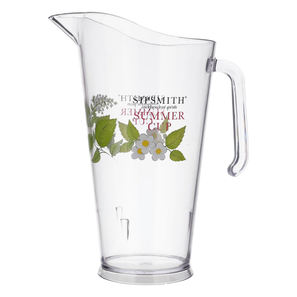 Sipsmith Gin Acrylic Carafe Pitcher Jug "Summer Cup" approx. 1.5L