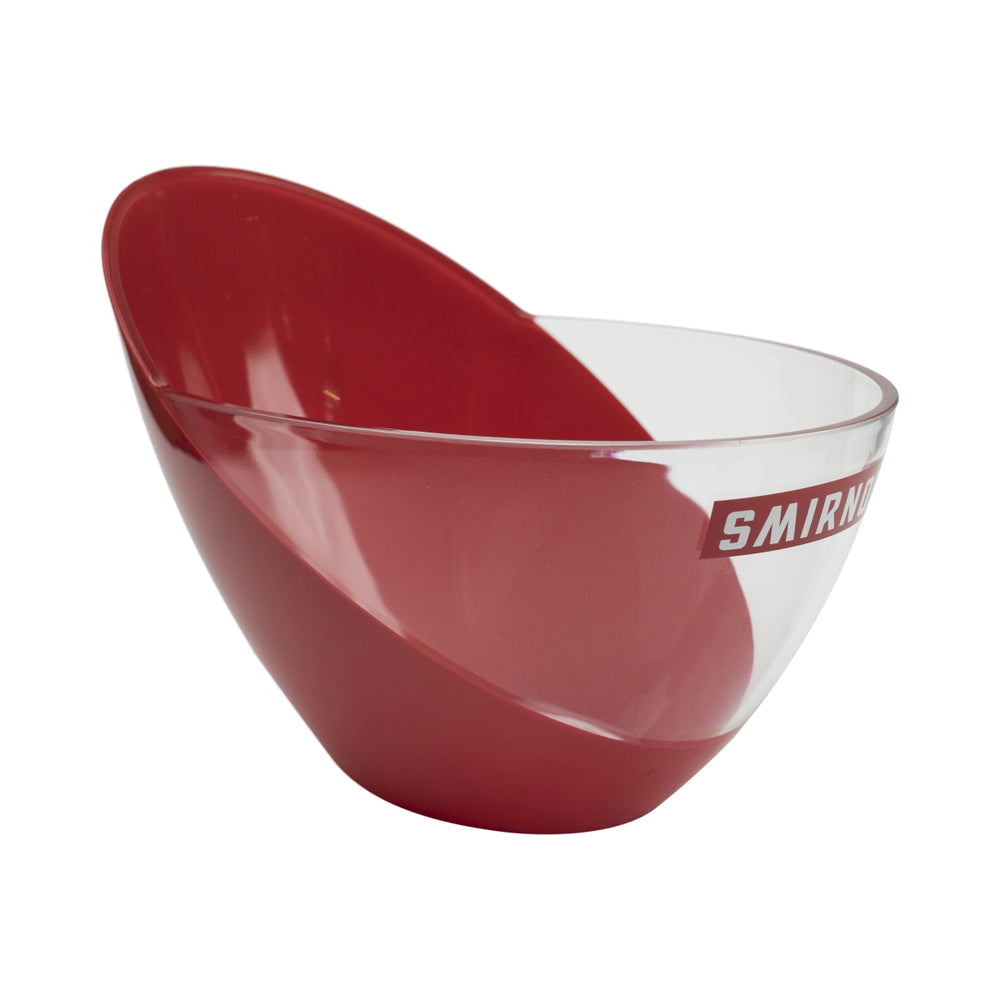 Smirnoff Vodka Bottle Cooler Ice Box Cooler Ice Bucket Bar Decoration Red Ice Cubes Ice Home Bar