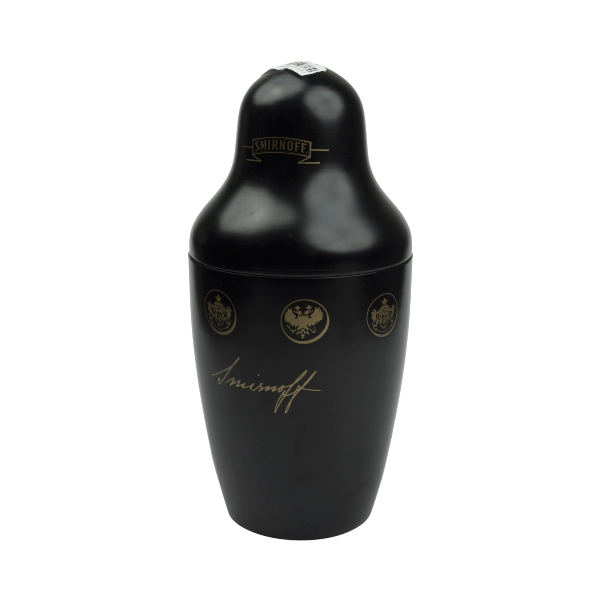 Smirnoff Vodka Cooler Matryoshka Babushka Ice Box Metal Doll Bottle Bar – View 2