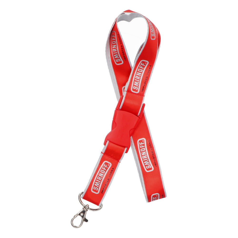 Smirnoff Vodka Lanyard Keyring Laynard