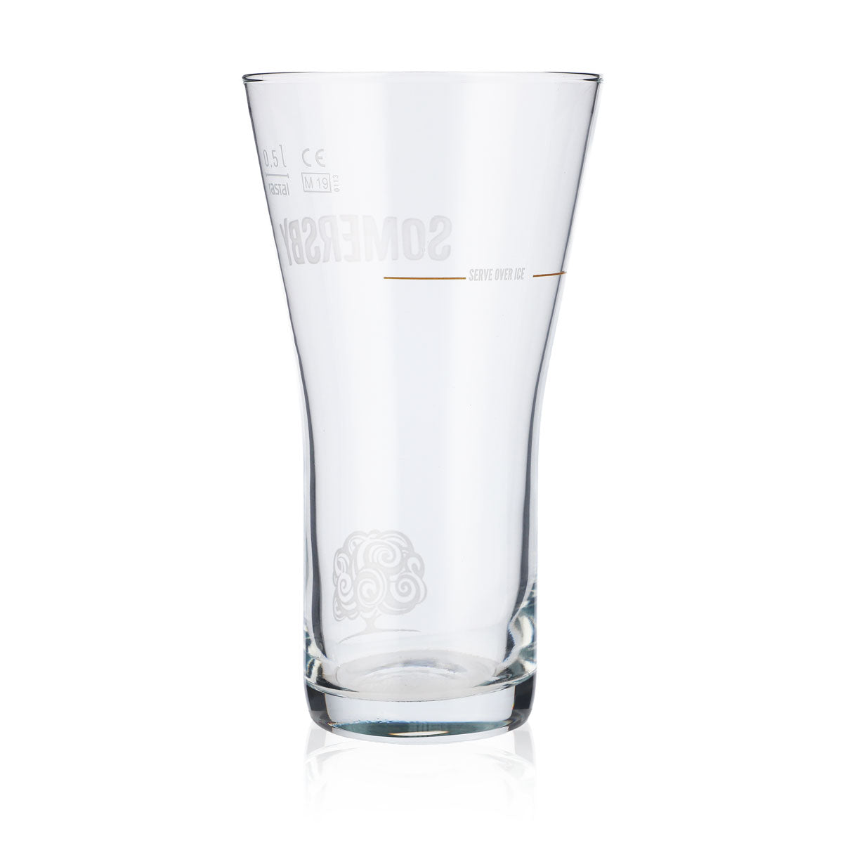 6x Somersby Cider Glass 0.5l Mug Cider Glasses Logo Satin Finish – View 4
