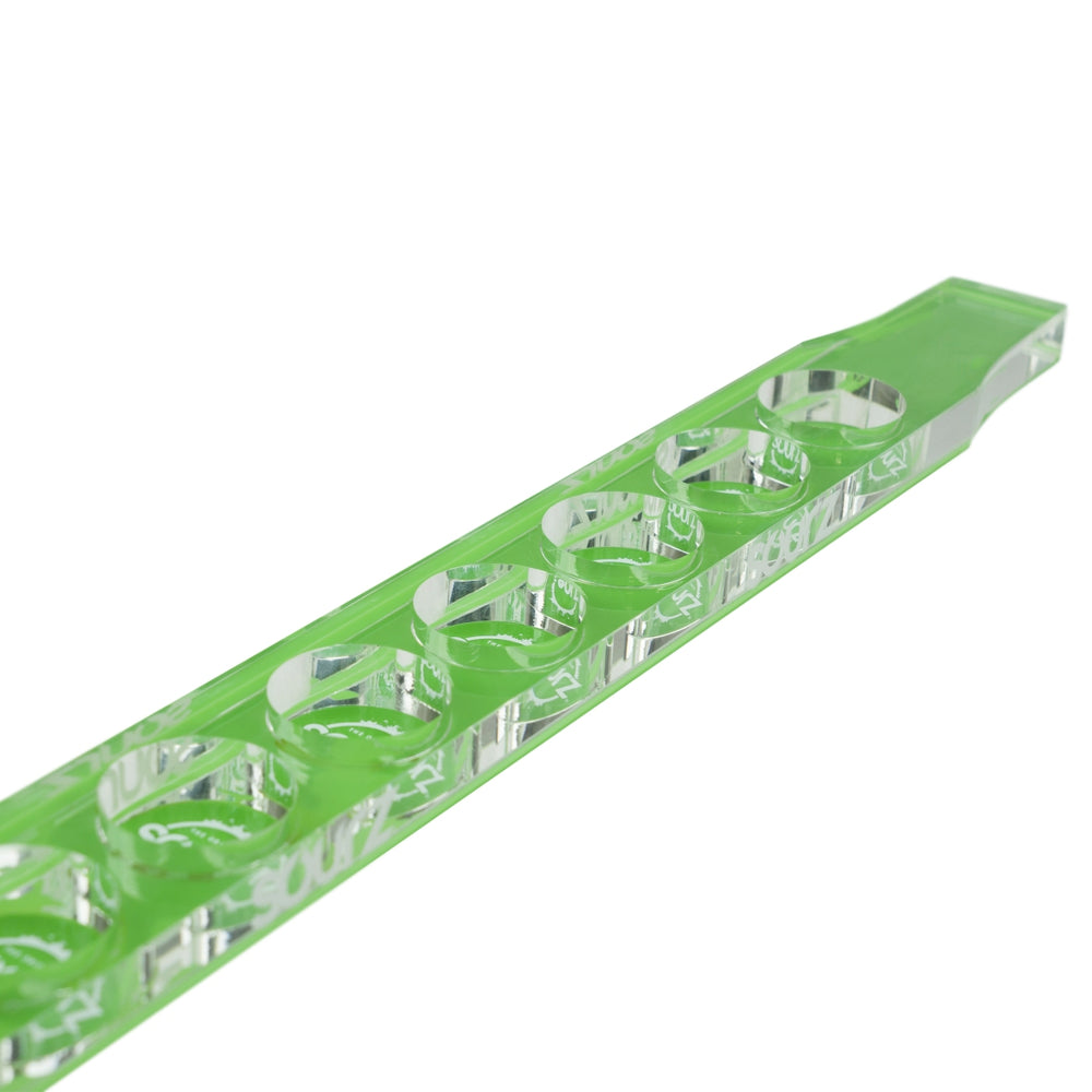 Sourz liqueur tray Shot meter green shot glasses Short shot glasses Transport