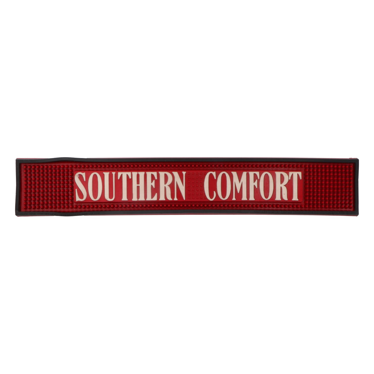 Southern Comfort Whiskey Bar Mat Drip Mat Rubber Mat Bar Accessories Red 52x9 cm
