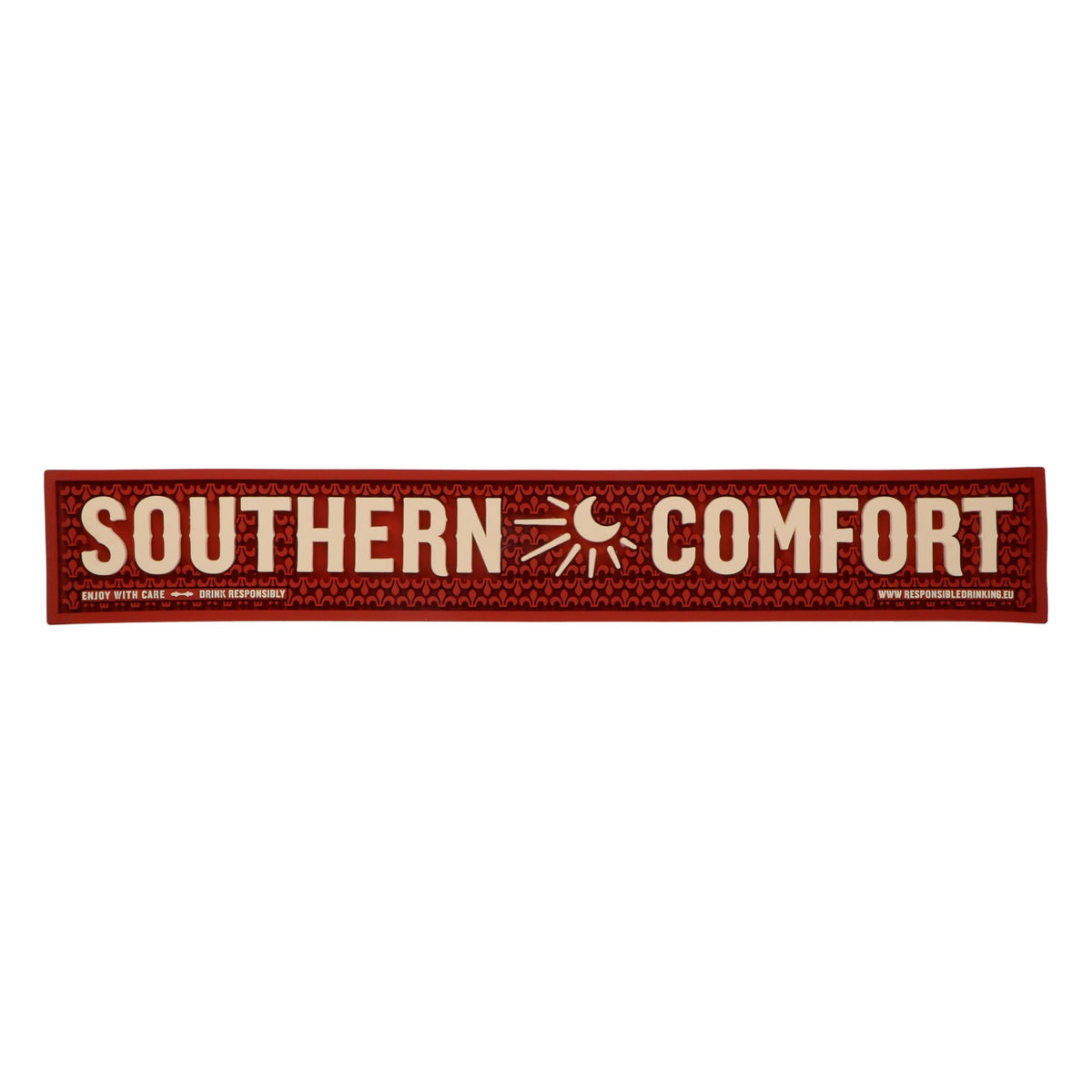 Southern Comfort Whiskey Bar Mat Bar Accessories Terracotta Color
