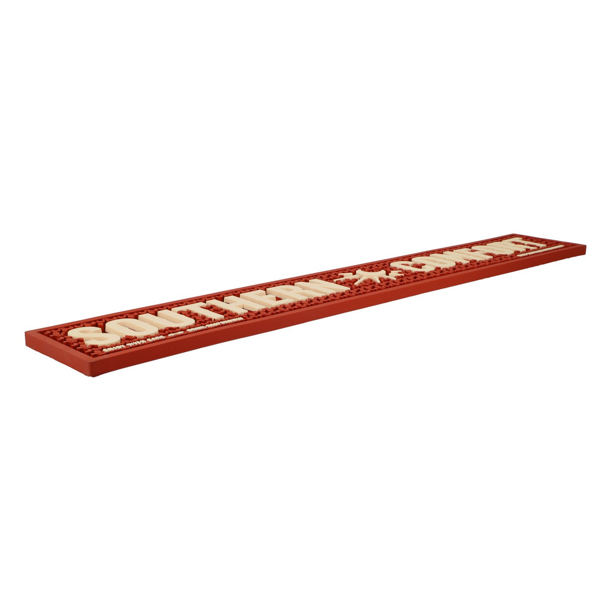 Southern Comfort Whiskey Bar Mat Bar Accessories Terracotta Color – View 3