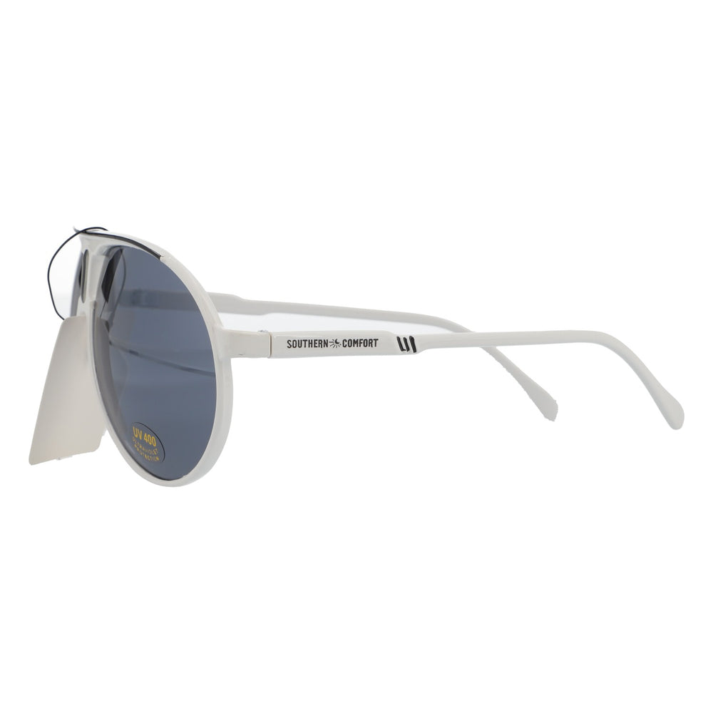 Southern Comfort Whiskey Sunglasses Nerd Glasses Party Glasses Fun Glasses Malle White Black Lettering