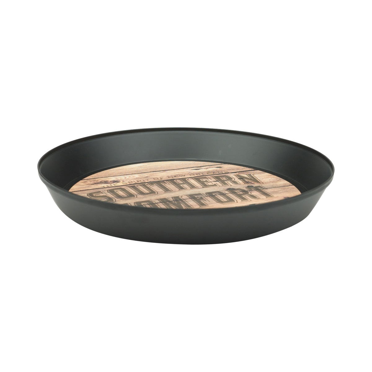 Southern Comfort Whiskey Tray Wood Look Gastro Glasses Serving Tray Rubberized – View 3
