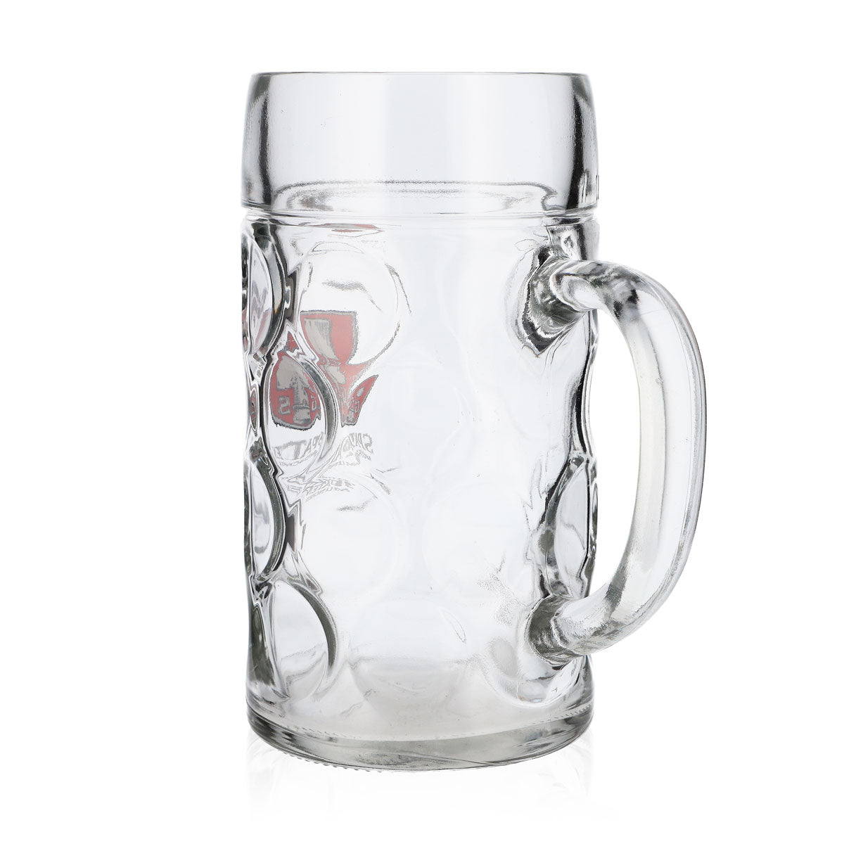 Spaten Beer Glass 1L Mug, Contoured, B-Grade, Used, Beer Mug, Seidel, Humpen – View 4