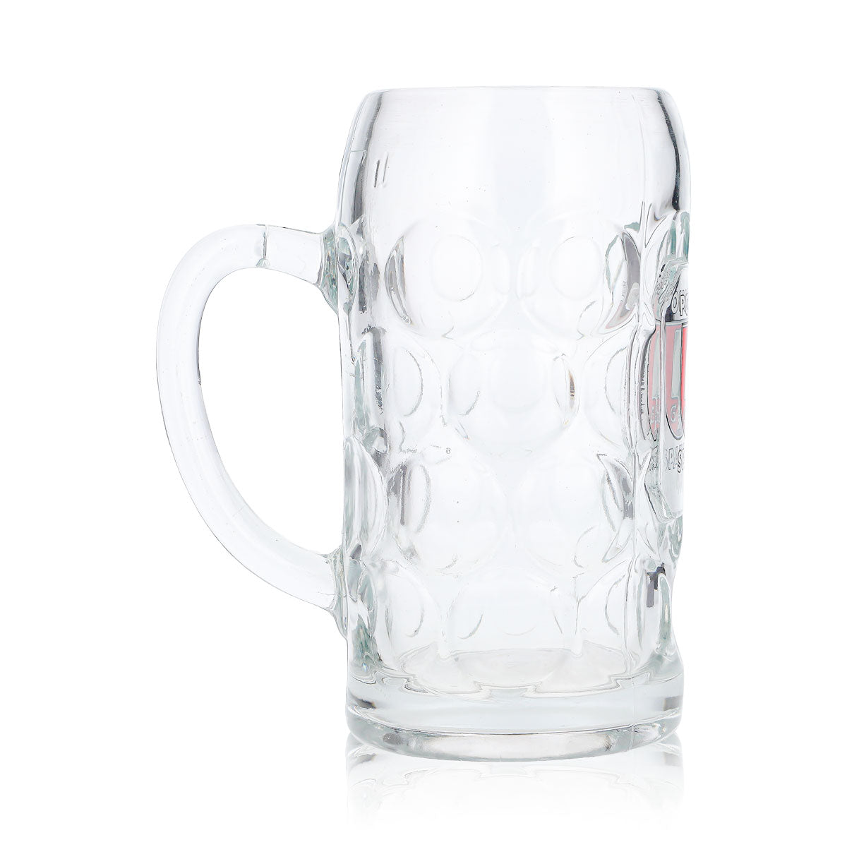 Spaten Beer Glass, 1-Liter Mug, Pousset Munich Relief Beer Mug, Seidel, Humpen – View 4