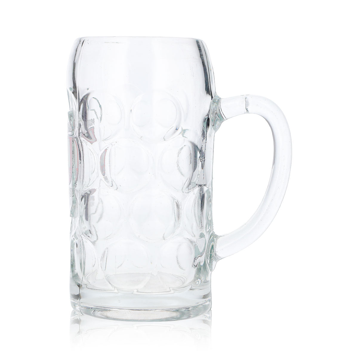 Spaten Beer Glass, 1-Liter Mug, Pousset Munich Relief Beer Mug, Seidel, Humpen – View 6