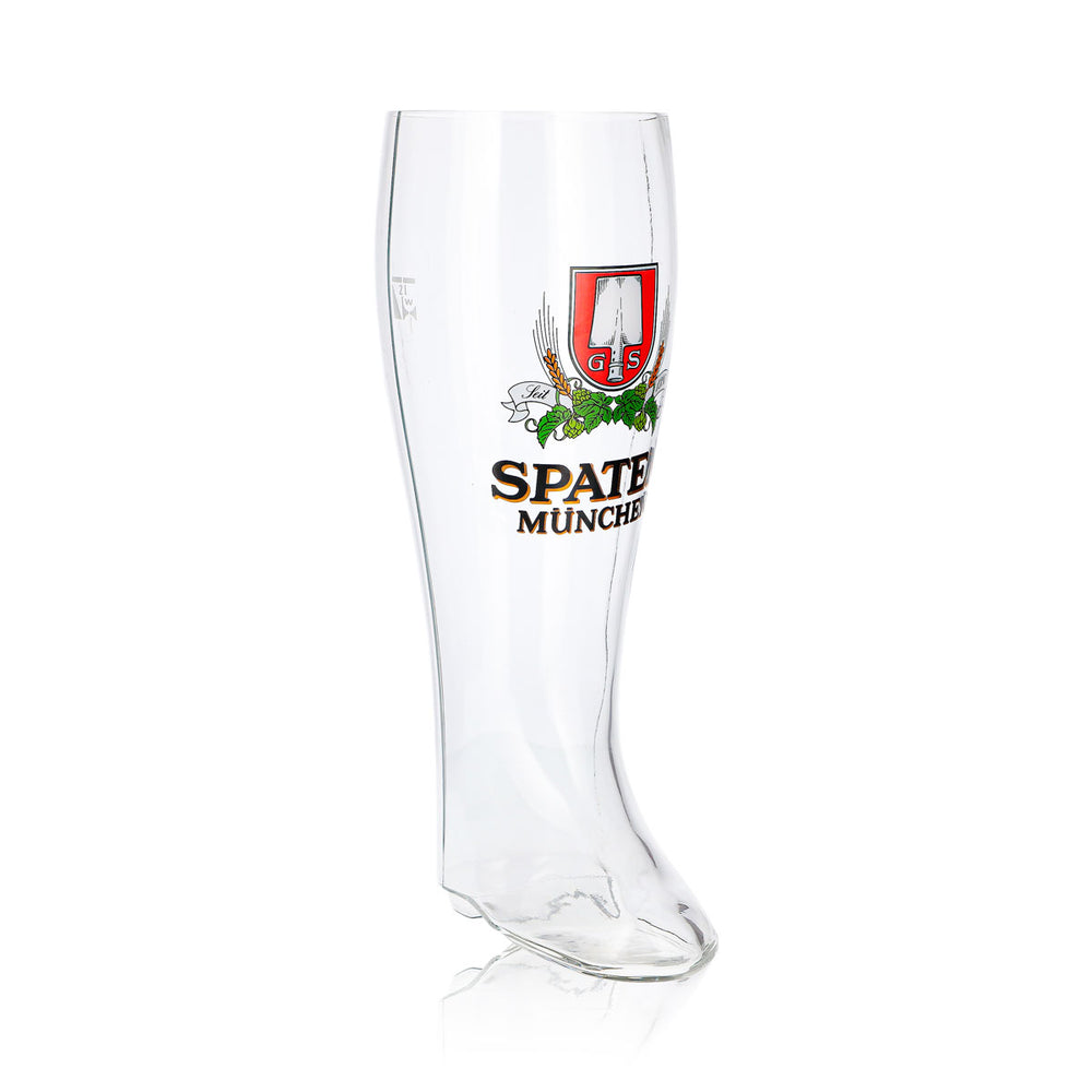 Spaten Beer Glass, 2 L, Boot, Munich, Since 1937
