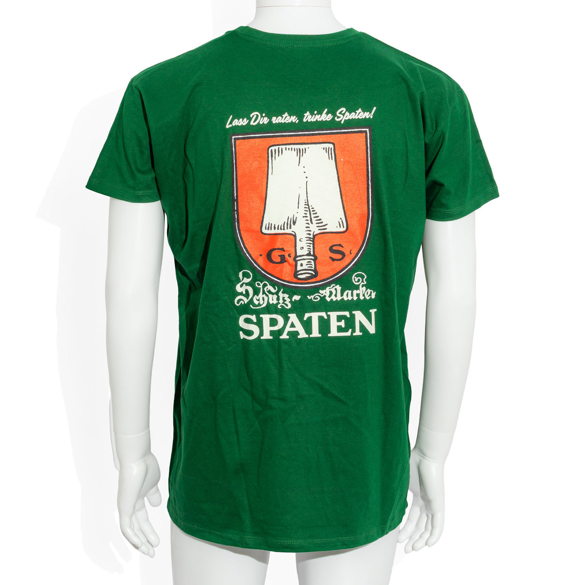 Spaten Beer T-Shirt, Size L, Green – View 3