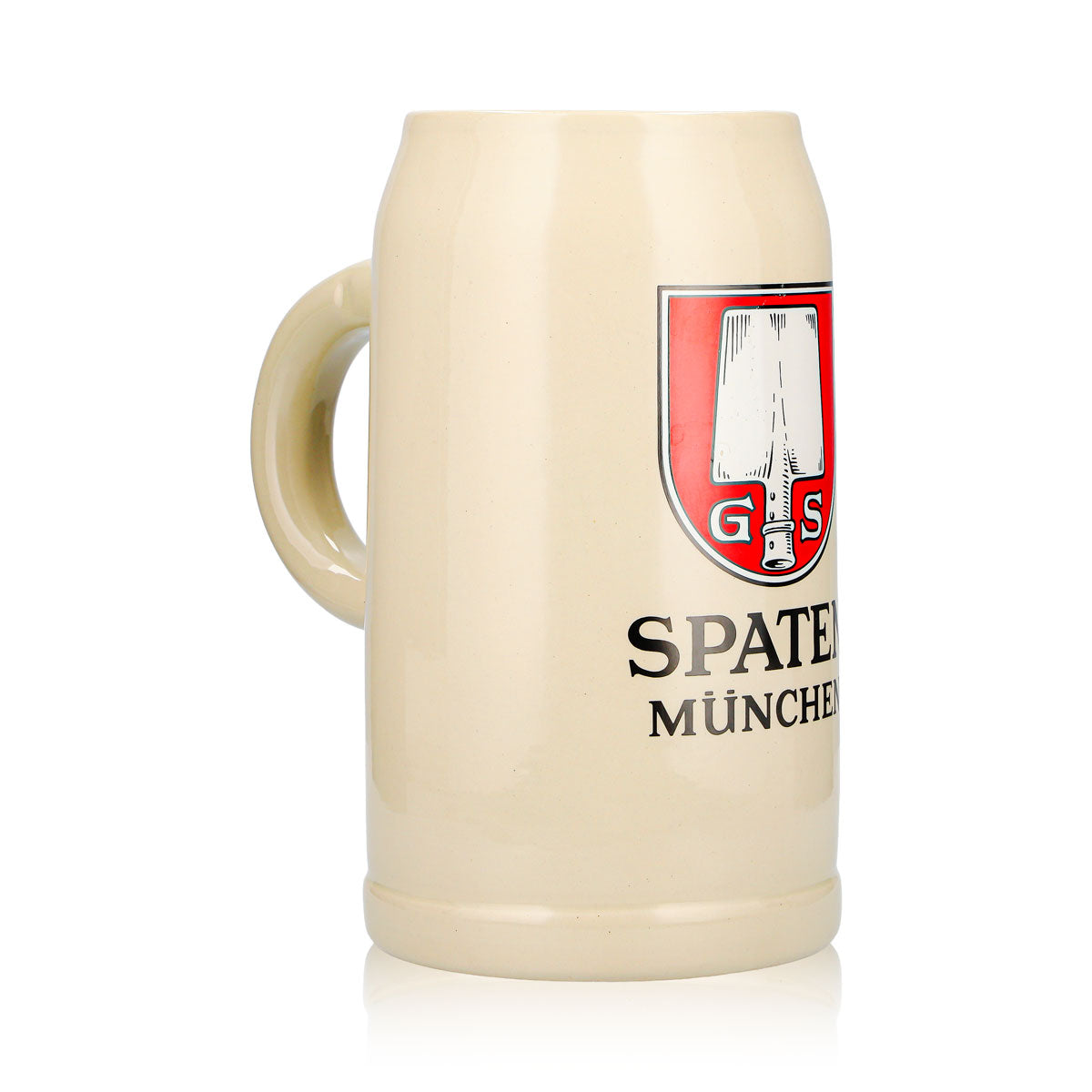 Spaten Beer Mug XXL 2L Beer Stein Giant Mug Munich Glass Stoneware – View 2