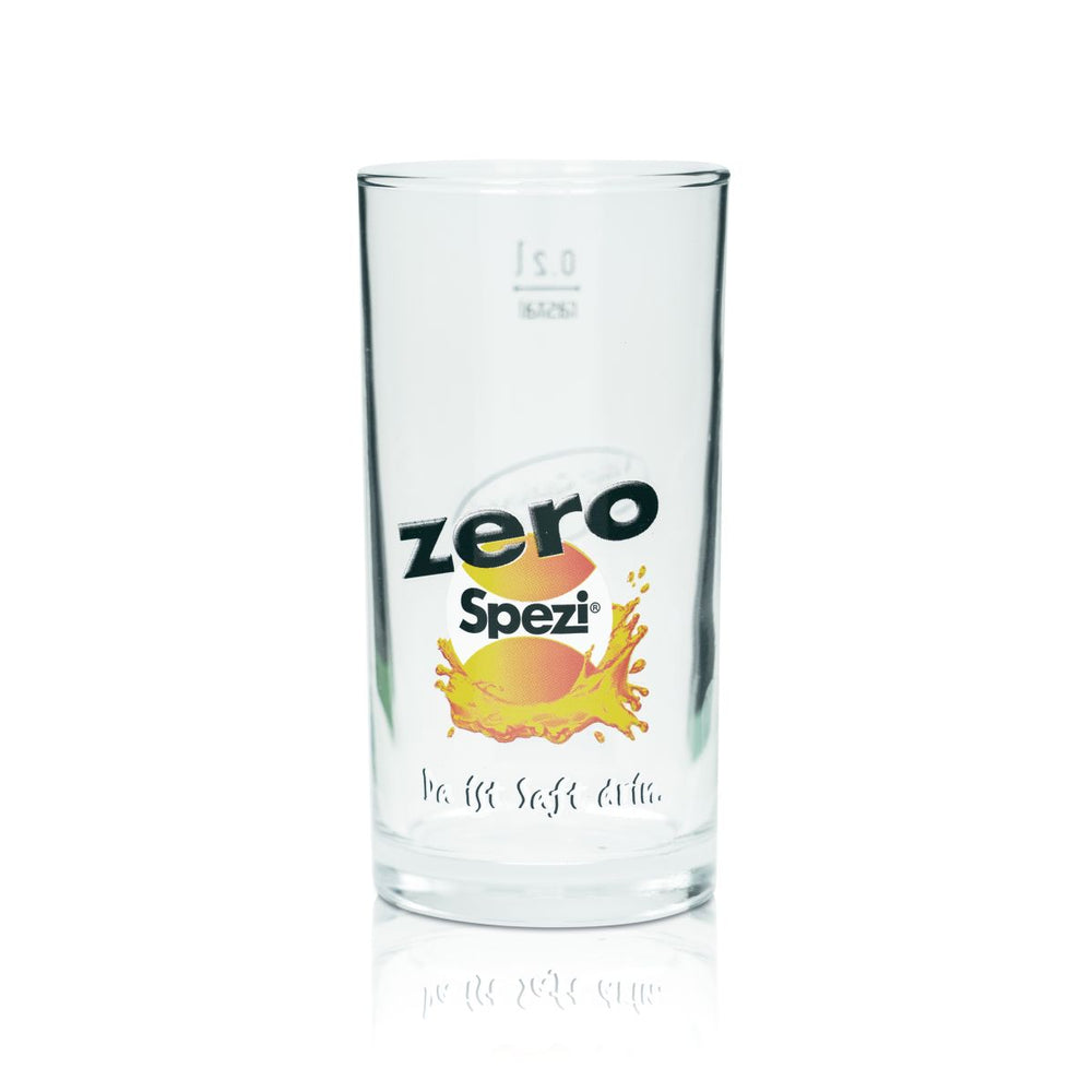 Spezi soft drink glass 0.2l tumbler Zero lemonade glasses collector lover