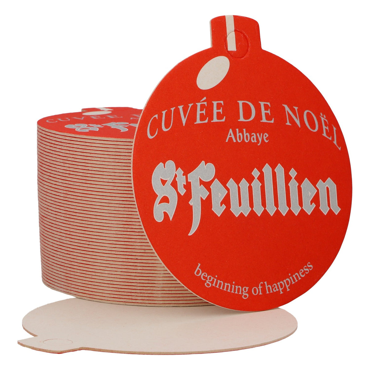 St. Feuillen Beer Beer Coaster Coaster New Paper Red Coaster Glass Coaster