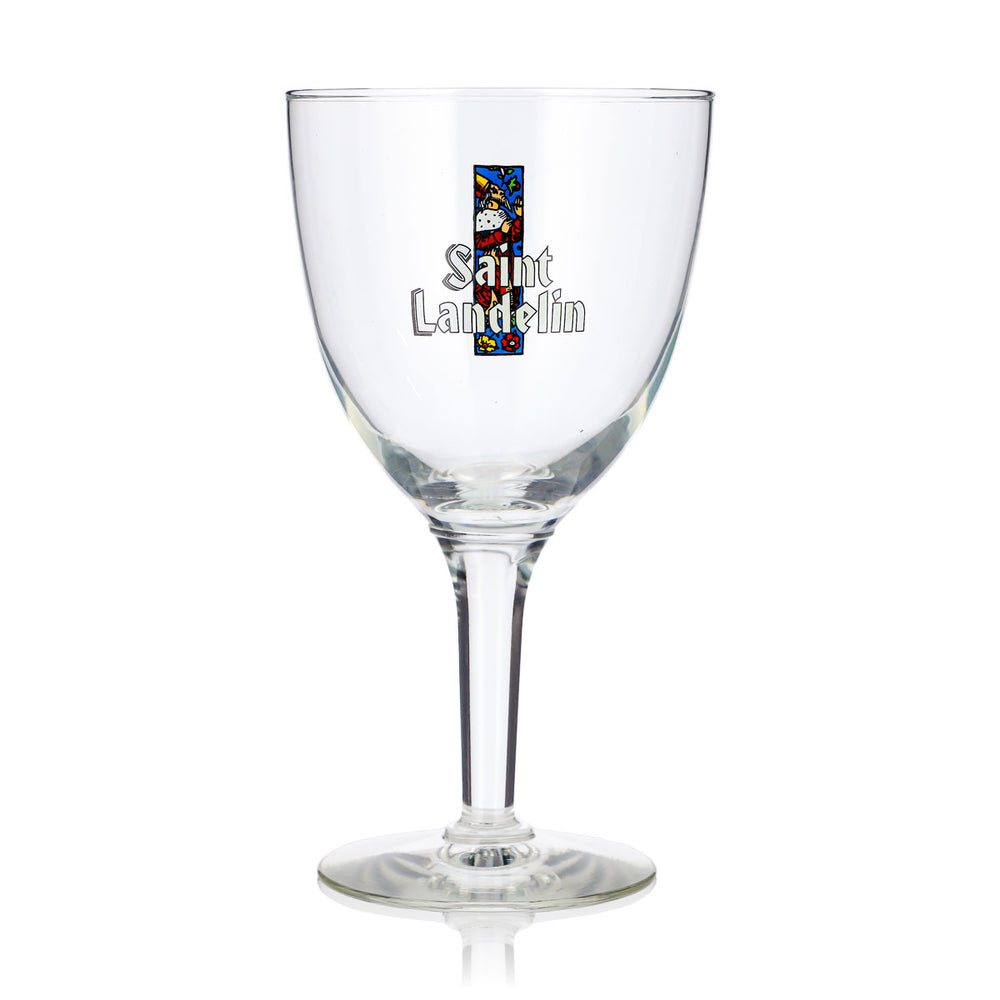 St. Landelin Beer Glass, 0.5 L, Goblet, King on Logo