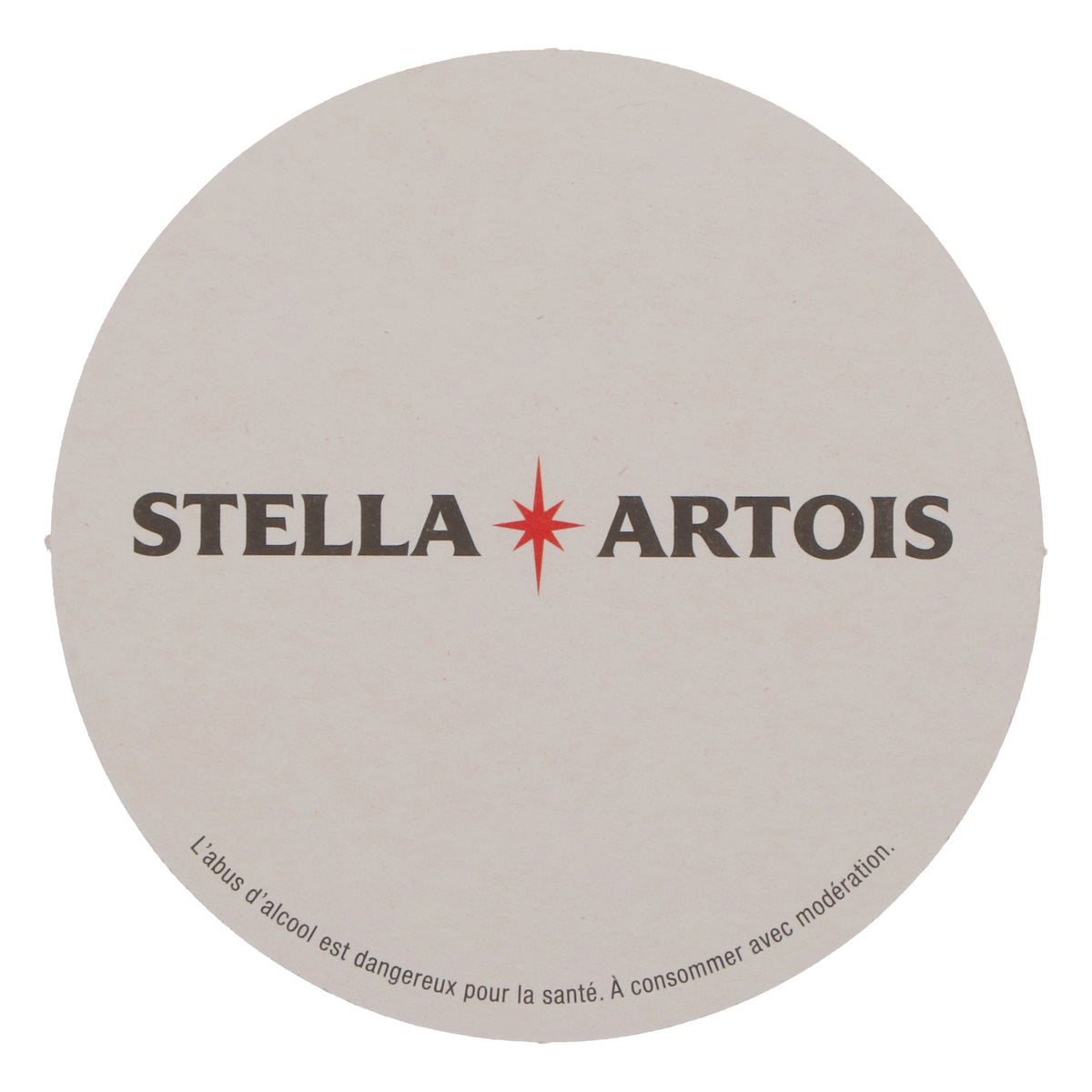 Stella Artois Beer Coaster, 10.5 cm in diameter, new, paper, red – View 4