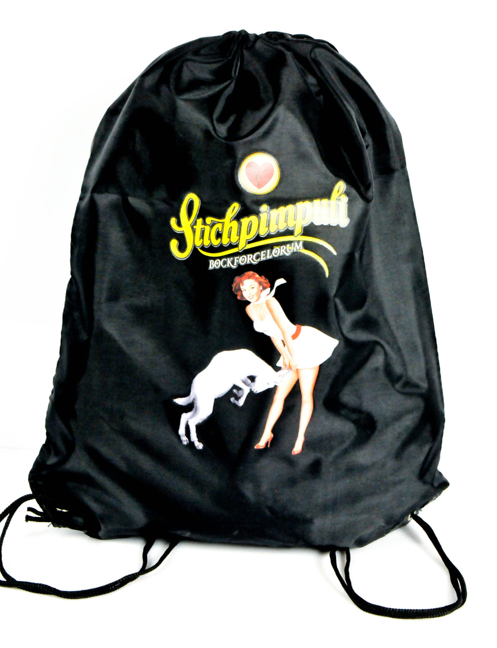 Stichpimpuli liqueur backpack gym bag cloth bag gym bag "string bag"