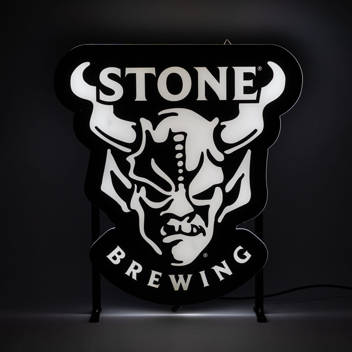Stone Brewing Beer LED Neon Sign Illuminated Advertising Sign incl. Power Supply 38x41 cm – View 5
