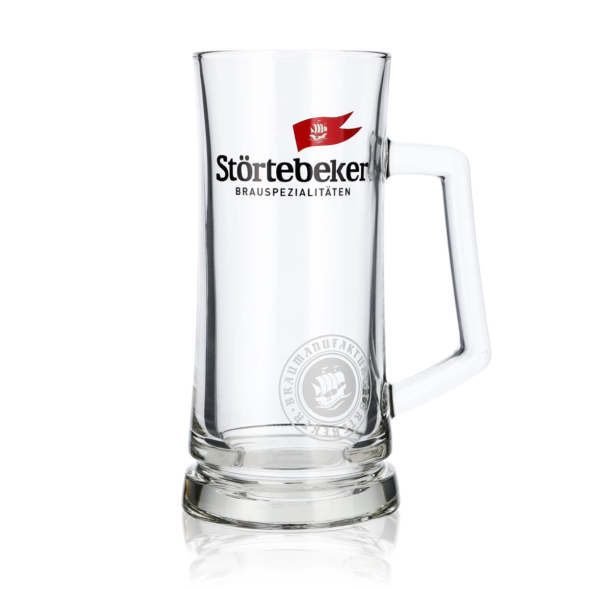 6x Störtebeker Koggenseidel Glass 0.5l Beer Mug Goblet Glasses Brewery Stralsund – View 2