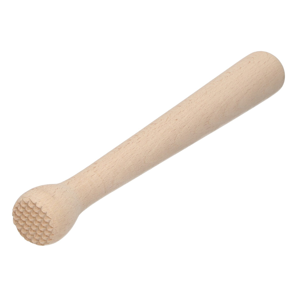 Pestle Mortar Bar accessories Beech wood 20cm Bar accessories Bartending equipment