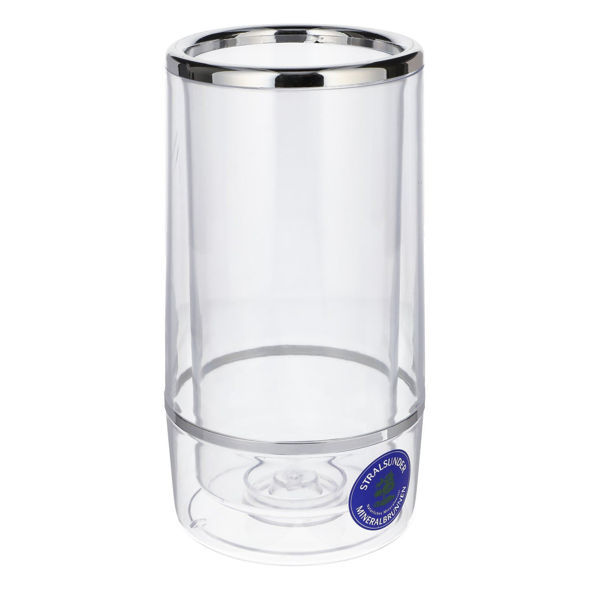 Stralsund beer bottle cooler ice cooler 11.5x11.5x23 transparent – View 2