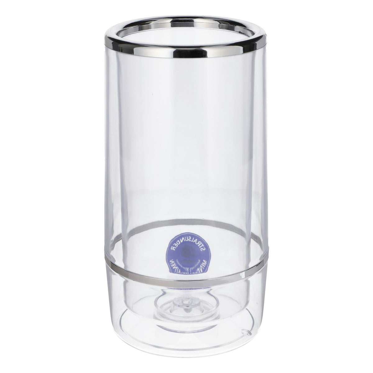 Stralsund beer bottle cooler ice cooler 11.5x11.5x23 transparent – View 3