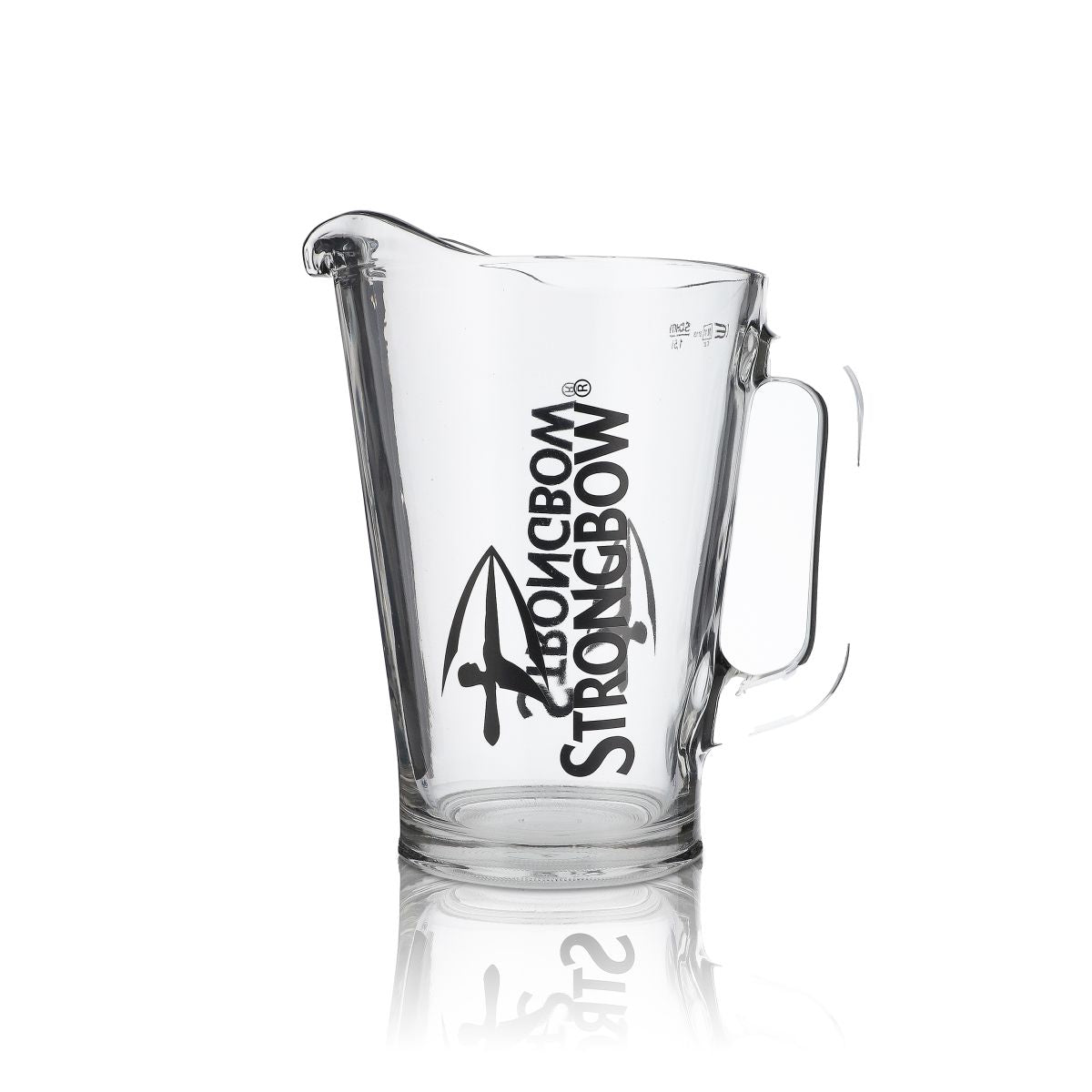 Strongbow Cider Glass Pitcher Carafe Real Glass Beer Mug Pourer – View 3