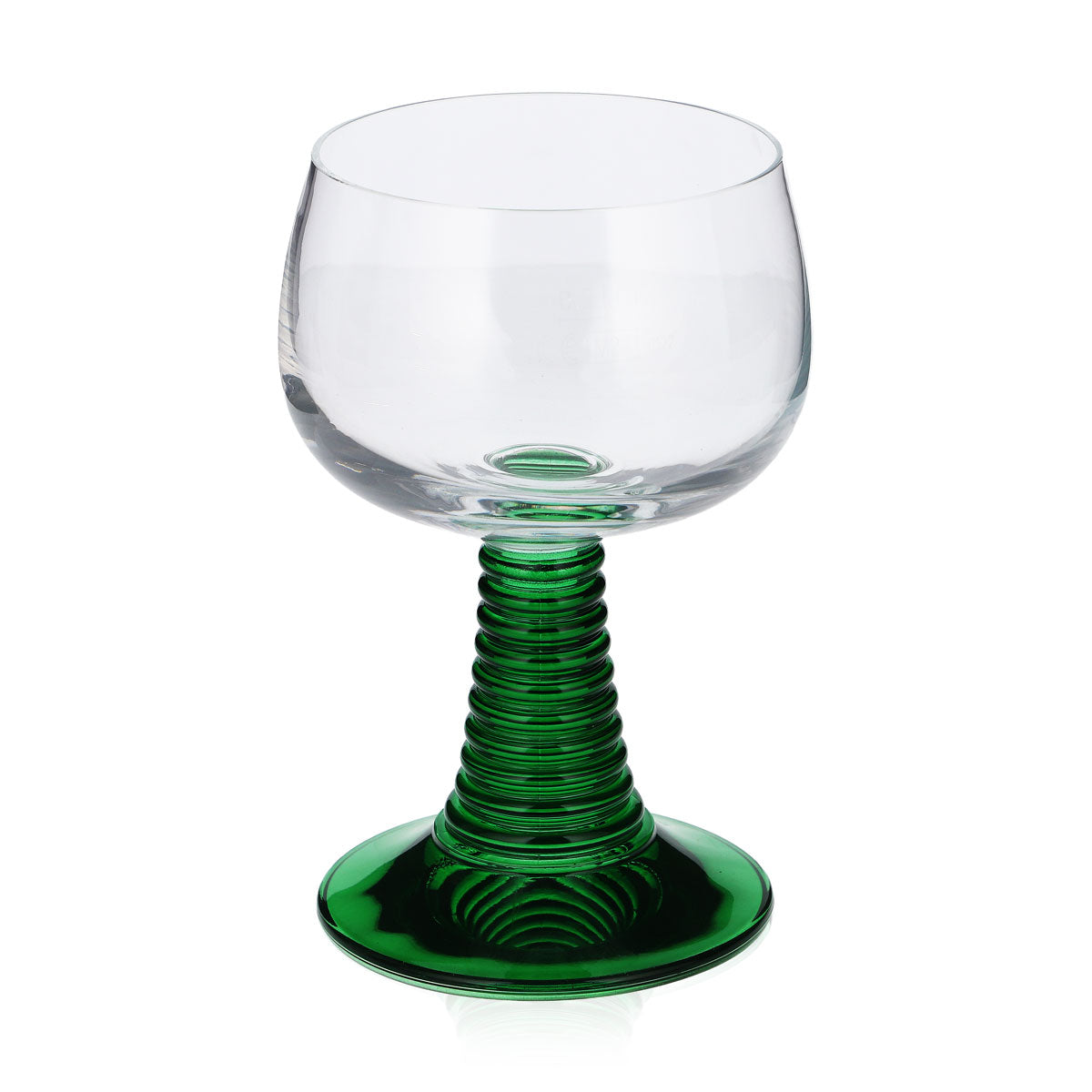Table Roc Wine Glass, Roman-Style, 0.2 L, Green Base – View 3