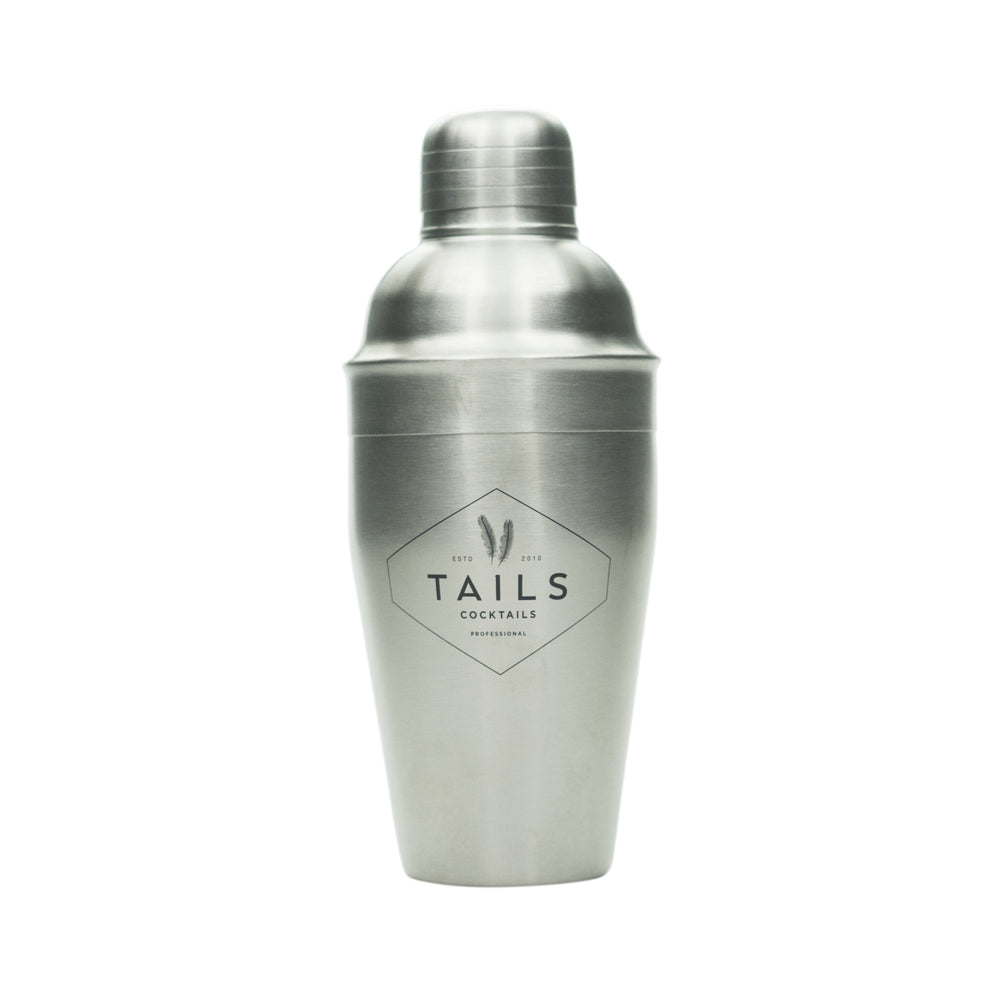 Tails Stainless Steel Shaker 0.5l Silver Cocktail Long Drink Aperitif Mixer Gastro Bar