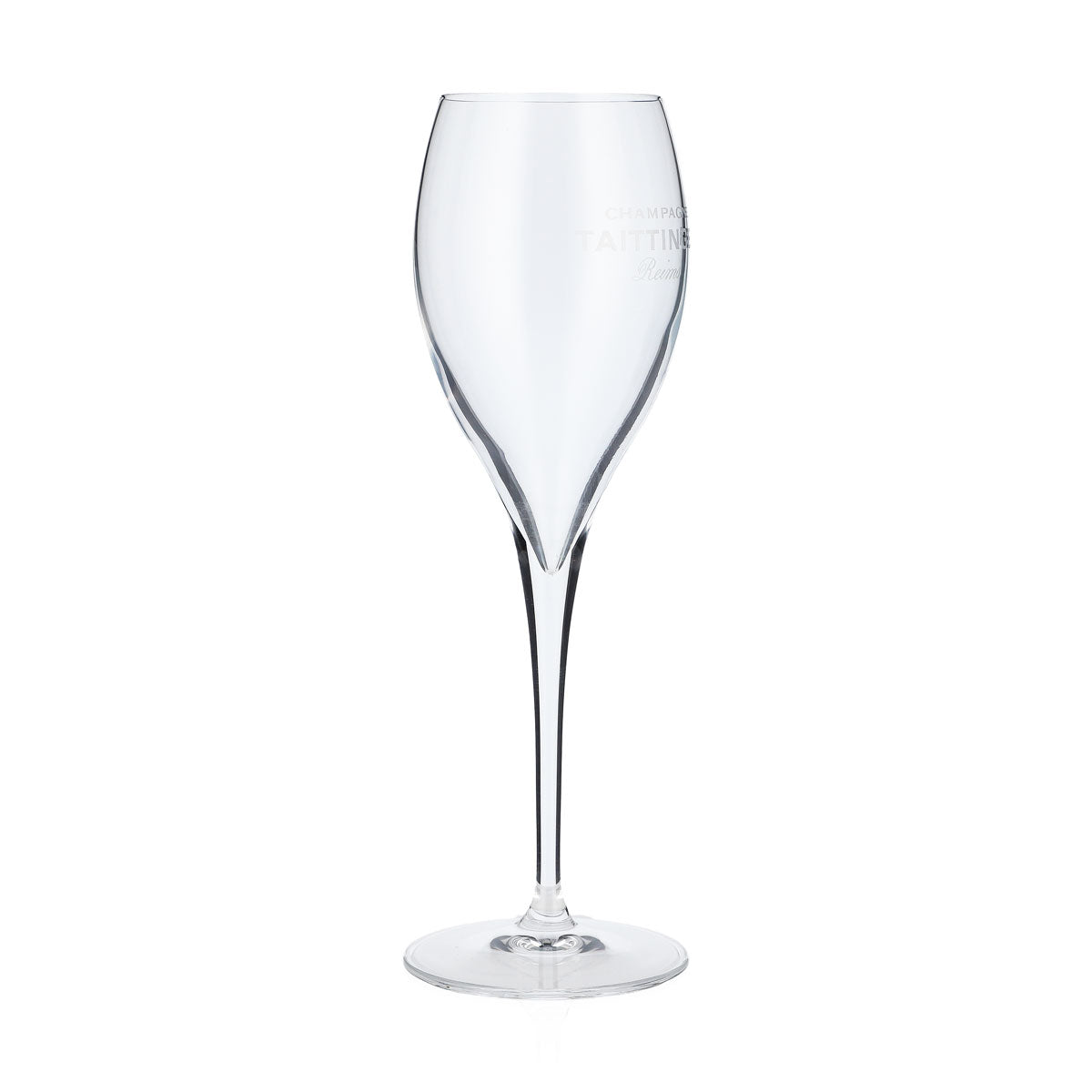 Taittinger Champagne Glass 0.15l Flute Sparkling Wine Glass Reims Initial – View 2