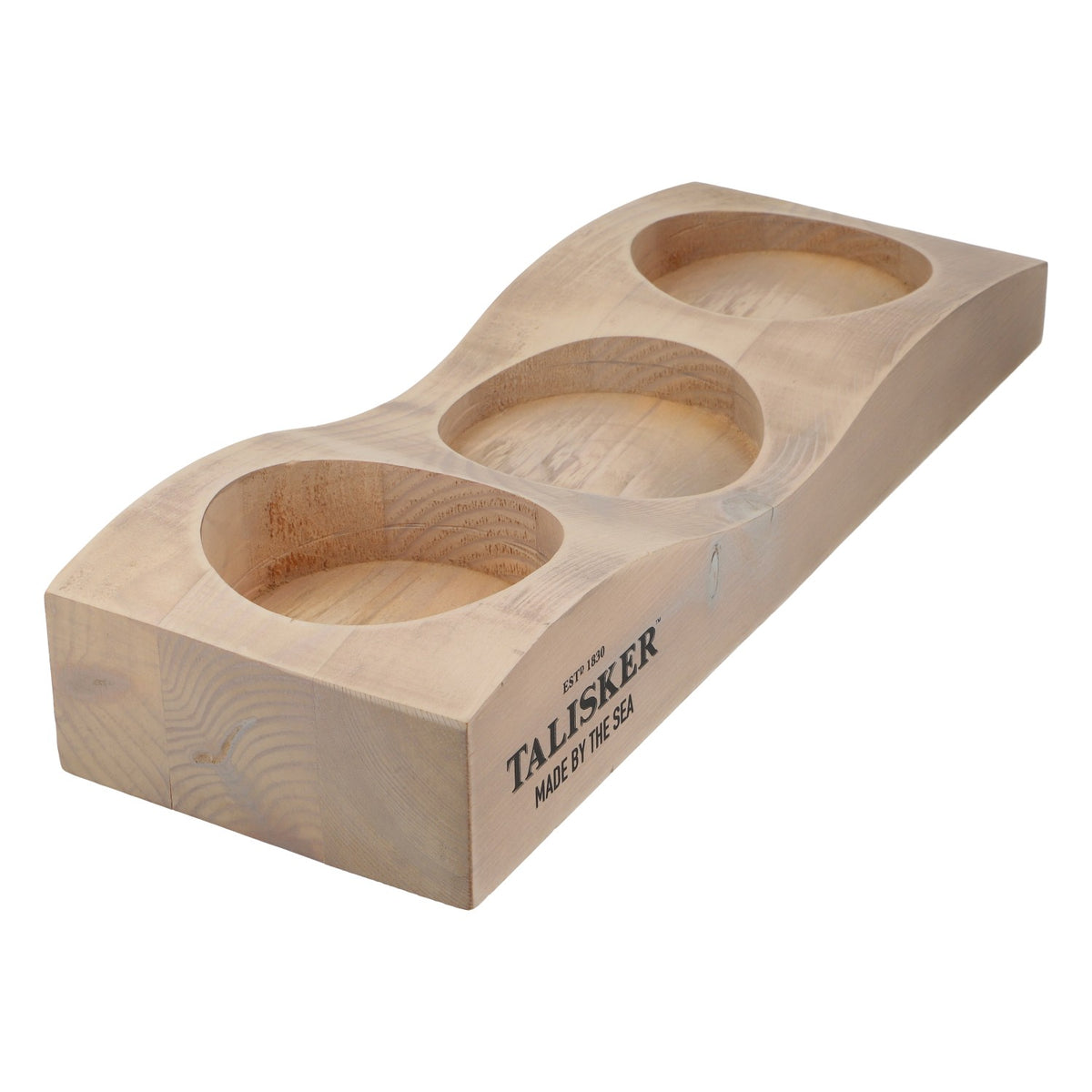 Talisker Whiskey Display Stand (Real Wood) for 3 Bottles (Original Packaging) – View 3