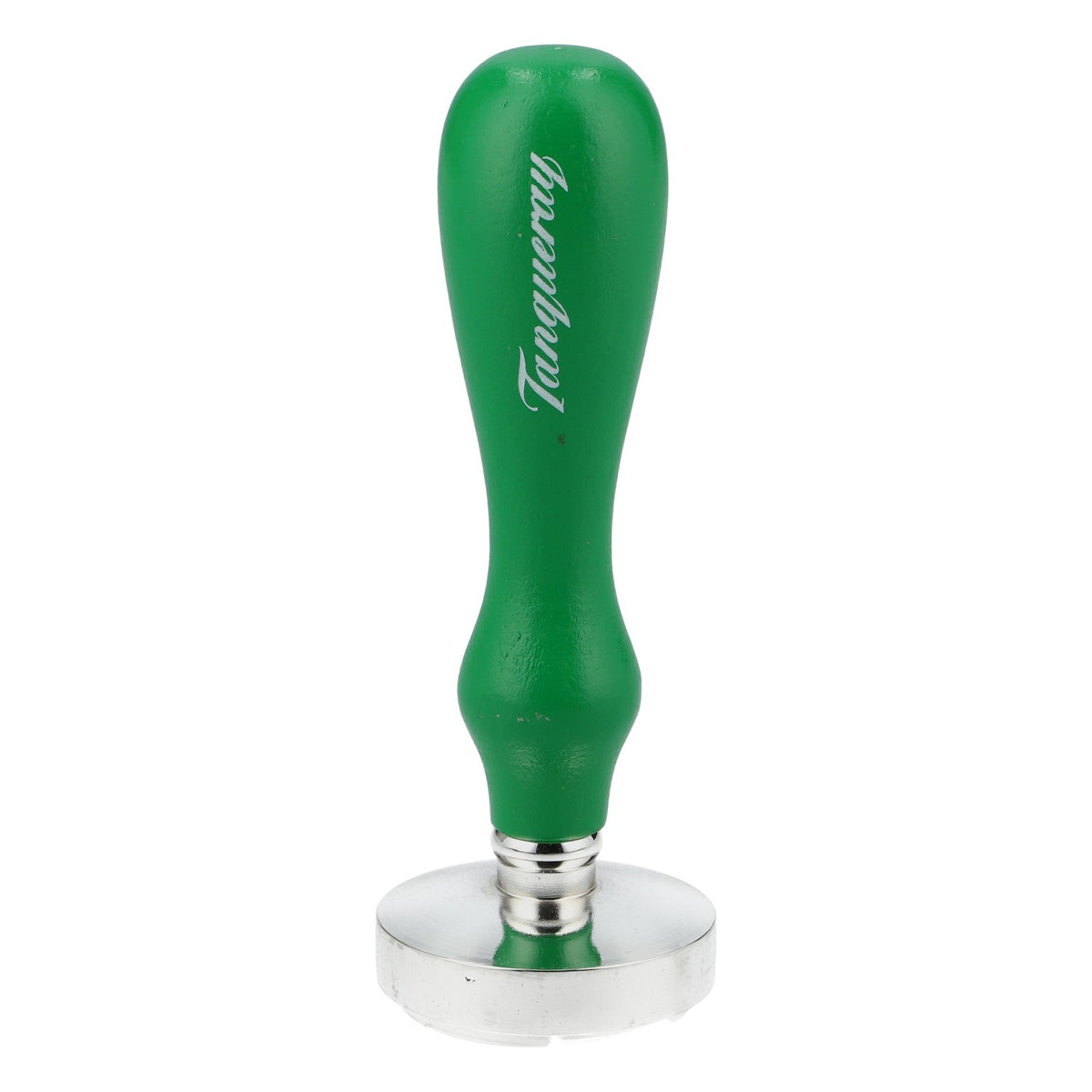 Tanqueray Gin stamp metal seal stamp with wooden handle green – View 4