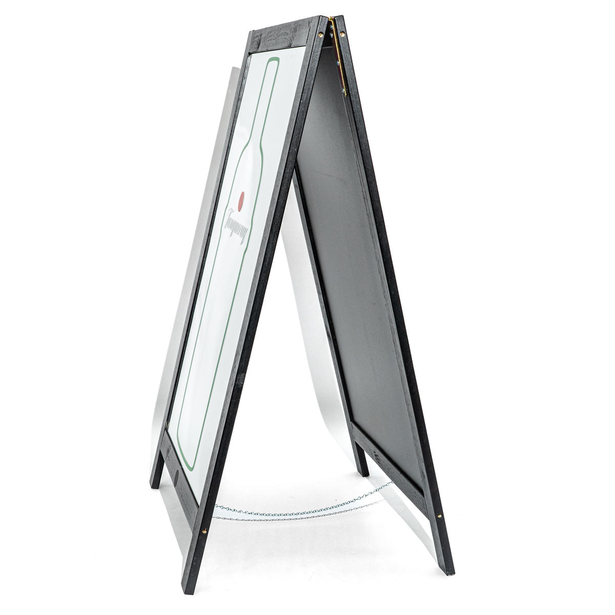 Tanqueray customer stopper chalkboard folding display A frame mirror 69x115cm – View 2