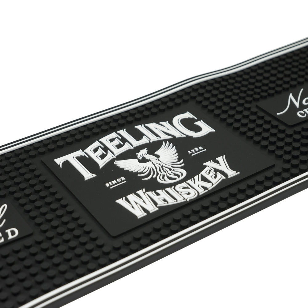 Teeling Whiskey Bar Mat Runner Rubber Drip Tray Counter Glasses Gastro Bar