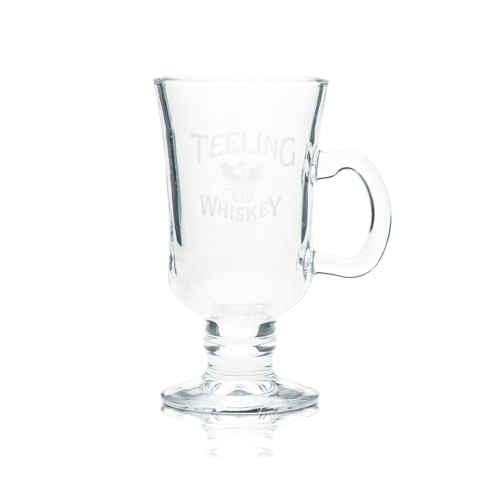 Teeling Whiskey Glass 0.2L Handle Cup Irish Coffee Glasses Single Malt Dublin