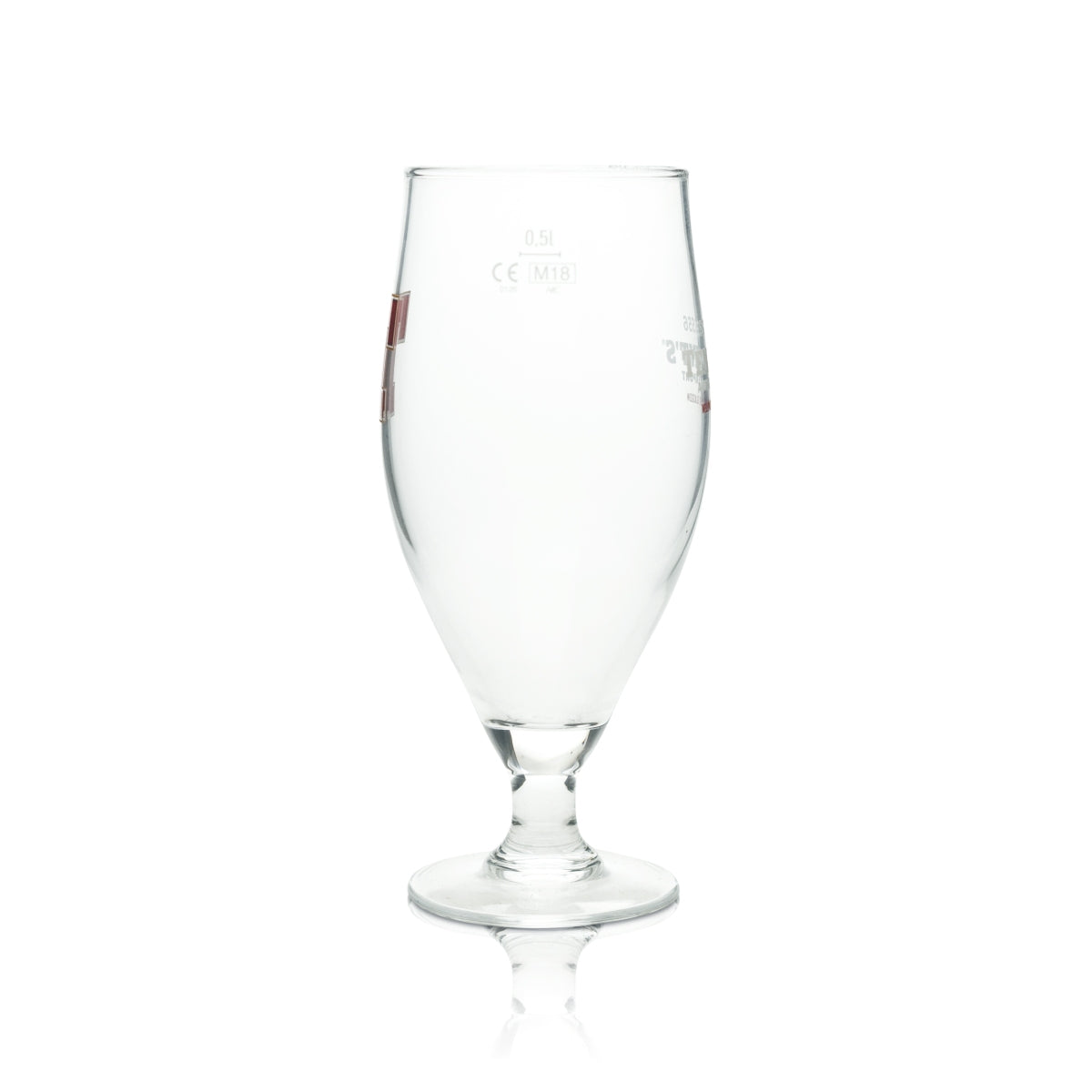 Tennent's Beer Glass 0.5l Trophy Authentic Export Glasgow Glasses Pint Beer Craft – View 3