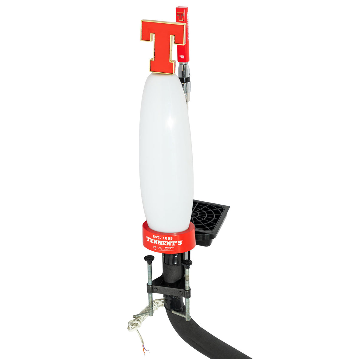 Tennent's Beer LED-illuminated Tap Handle Tennent's Fount – View 4