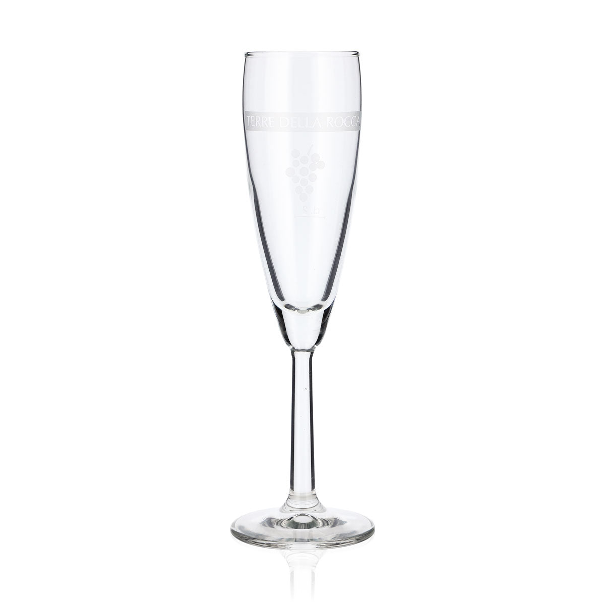 Terre Della Rocca Prosecco Glass 2cl Champagne Glasses Cava Glass