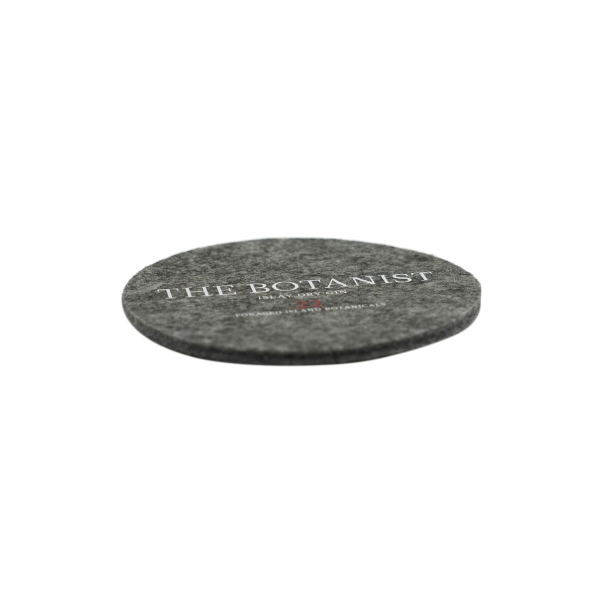 The Botanist Gin Coaster for Glasses, Felt, Gray, 10 cm, Beer Coaster, Table – View 3