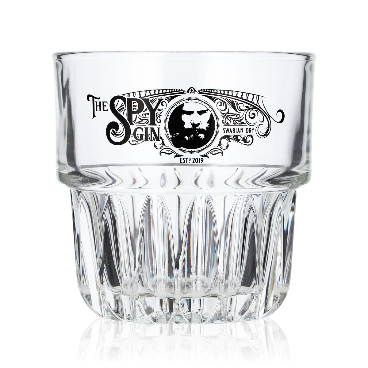 The Spy Gin Glass 0.37 L Tumbler, Whiskey Glass, Old Fashioned, Lowball, Copa, Tonic