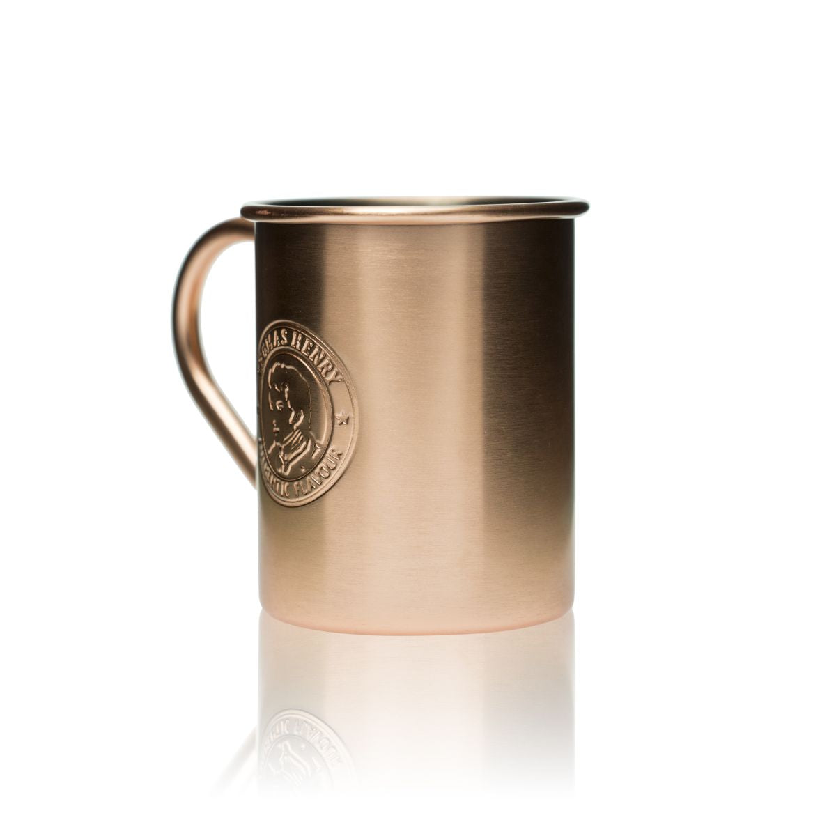 Thomas Henry copper mug glass 0.4l gin cup copper jug handle gin and tonic – View 2