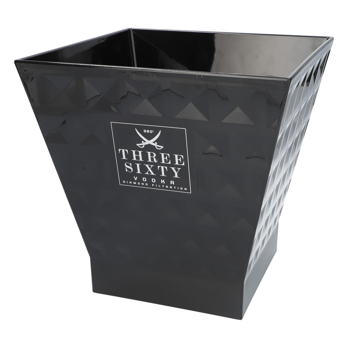 Three Sixty bottle cooler crystal design drinks cooler ice cube tray