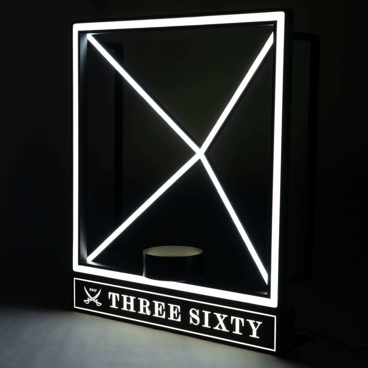 Three Sixty Glorifier 3-liter illuminated LED bottle display presenter decoration
