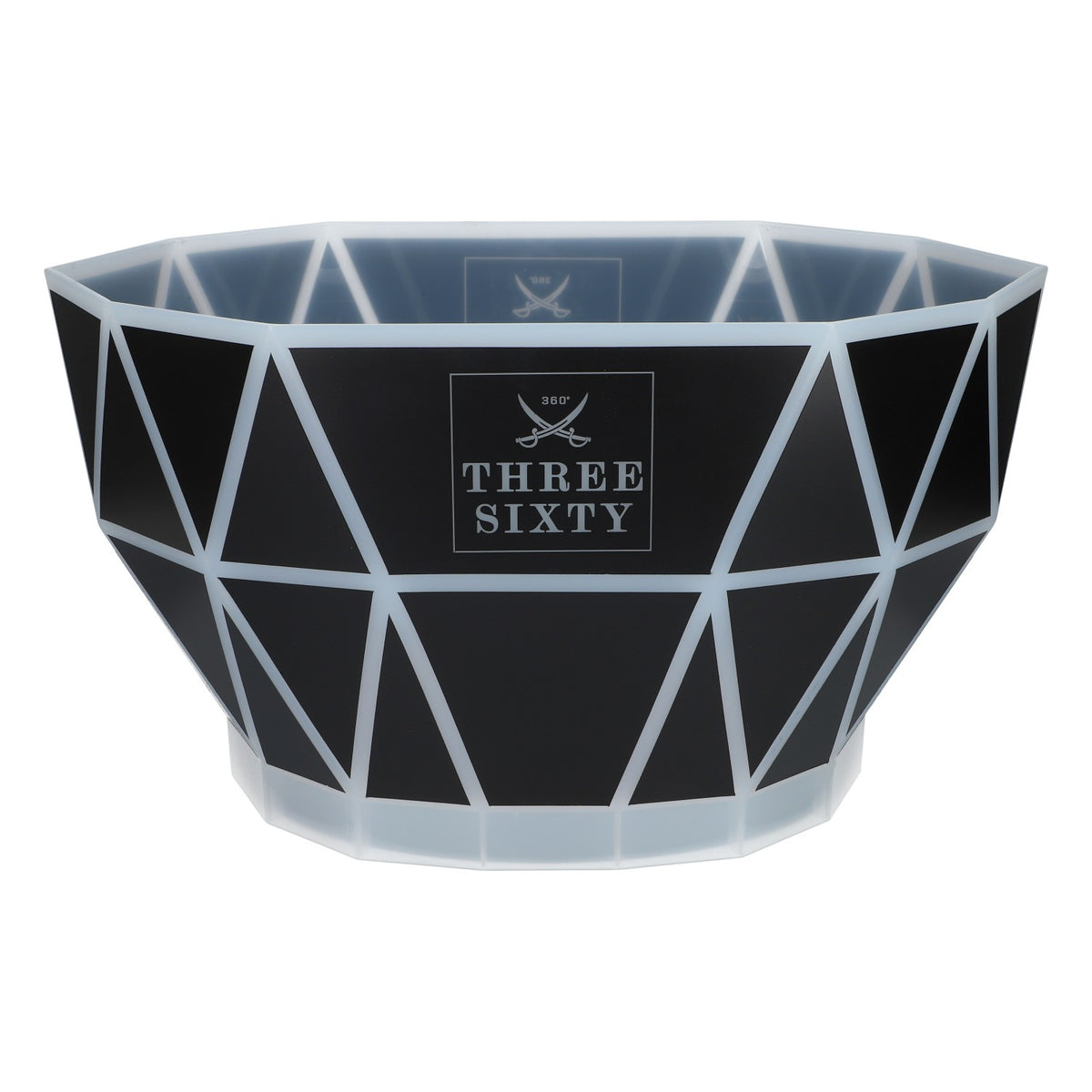 Three Sixty Vodka LED Cooler Ice Cube Container Bottle Cooler Battery Base